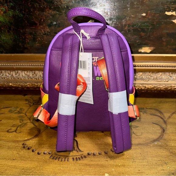 Disney Parks Backpack Loungefly 2024 Epcot Food & Wine Festival Chef Figment NWT - Picture 9 of 17